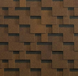 Гибкая черепица Shinglas Болеро терракота