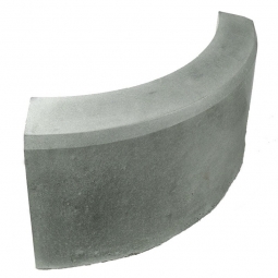 Бордюр тротуарный Берит Криволинейный 780х78х200