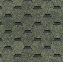 Гибкая черепица Docke Europa Карат зеленый