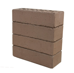Кирпич клинкерный фасадный «Возрождение» «Кельн» «Винтаж» коричневый Евро 0,7НФ