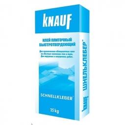 Клей Knauf Шнель для плитки быстротвердеющий 25 кг