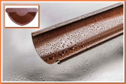 Желоб водосточный RAL8017 Шоколад