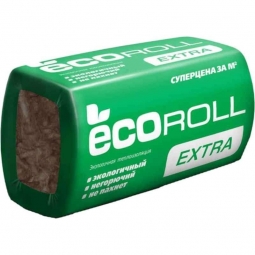 Минераловатный утеплитель Ecoroll Extra TS 037 1230х610х50 / 16 шт.