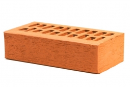 Кирпич лицевой керамический «Персик» «Барселона Терра» пустотелый одинарный