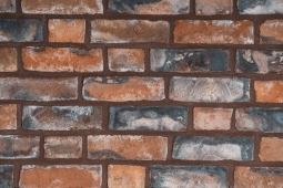 Кирпич лицевой керамический Ручной формовки Hans Bekker 1900 на шоколадном растворе