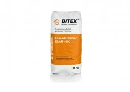 Клеевая смесь Bitex Fassadenkleber Klar 1000 универсальная для систем утепления  25 кг