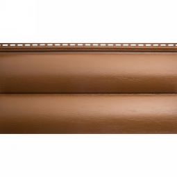 Сайдинг Альта-Профиль Блокхаус «Премиум» двухпереломный Дуб светлый 3100х320х34