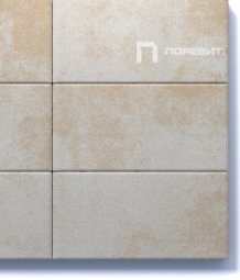 Тротуарная плитка Поревит Прямоугольник Степняк 600х300х80 мм
