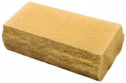 Кирпич лицевой силикатный Желтый полнотелый одинарный (Ложок-тычок)