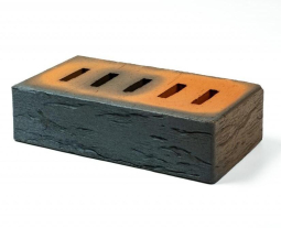 Кирпич лицевой керамический «Баварская кладка» «Мюнхен» Рустикатор полнотелый одинарный