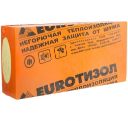 Базальтовый утеплитель Тизол Euro Фасад ОПТИМА 120 1000х600х190 мм