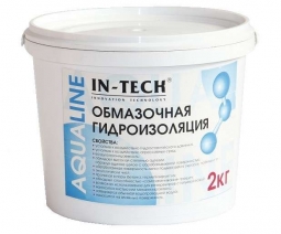 Обмазочная гидроизоляция IN-TECK AQUALINE, ведро 10кг