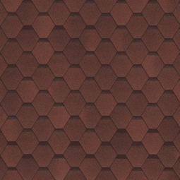 Гибкая черепица  Ультра Самба Рубин