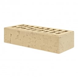 Кирпич клинкерный «Ваниль» «Рославль» пустотелый одинарный