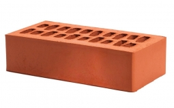 Кирпич рядовой керамический Красный «Москва» пустотелый одинарный