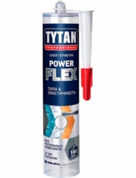 Клей монтажный Tytan Power flex белый 290 мл