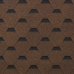 Гибкая черепица Классик Кадриль Дуб