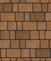 Тротуарная плитка Поревит Старый город Арабская ночь, 40 мм 3 плиты