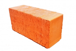 Кирпич рядовой керамический полнотелый одинарный М 200