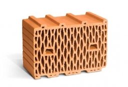 Камень рядовой поризованный Rauf 10.7 NF 250х380х219 с пазом и гребнем