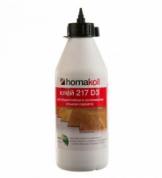 Клей Homakoll 217 D3 для стыков паркета,не морозостойкий 0.5 кг