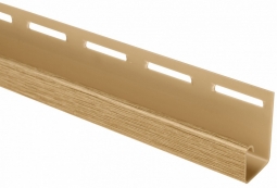 Планка J-trim Альта-Профиль «Люкс» Каштан 3000