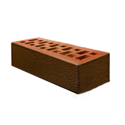 Кирпич лицевой керамический «Флэш-обжиг» «Руст» пустотелый Евро 0.7 НФ