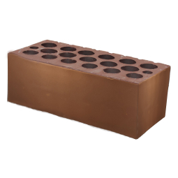 Кирпич лицевой керамический «Shokolad» пустотелый утолщенный