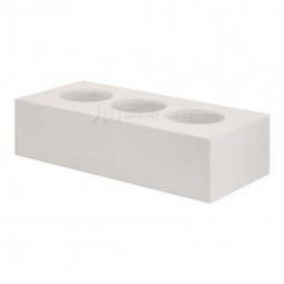 Кирпич лицевой силикатный Неокрашенный пустотелый одинарный