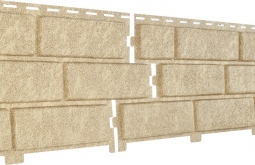 Фасадная панель Ю-Пласт Stone-House Кирпич песочный