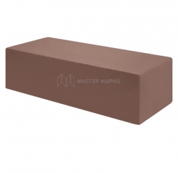 Кирпич лицевой силикатный «Шоколад» полнотелый утолщенный