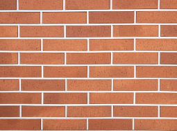 Кирпич лицевой клинкерный «Красный» «Каре» пустотелый одинарный