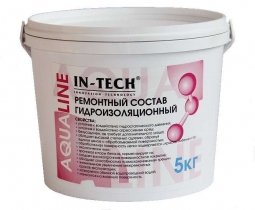 Ремонтный состав гидроизоляционный IN-TECK AQUALINE, ведро 2кг