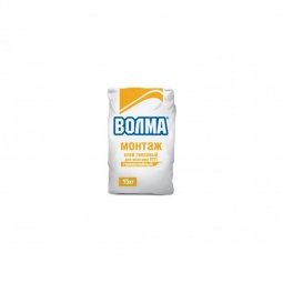 Клеевая смесь Волма Монтаж гипсовая монтажная 15кг