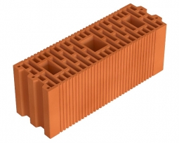 Камень керамический крупноформатный РКЗ с ПГС 9.0 НФ 400х200х219 мм