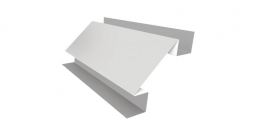 Угол внутренний сложный Первая Кровельная «Бревно» 140х30х30 (полиэстер) 2м белый