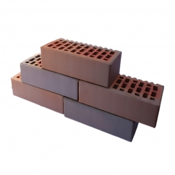 Кирпич лицевой керамический «Баварская кладка» пустотелый полуторный