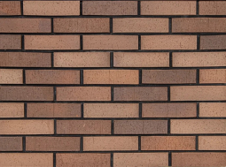 Кирпич лицевой клинкерный «Коричневый» «Каре» пустотелый Евро 0.7НФ