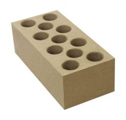 Кирпич лицевой силикатный «Бежевый» пустотелый одинарный