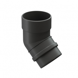 Колено Docke Lux Графит 45 градусов