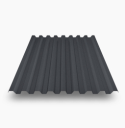 Профнастил С-21 Vimatt двухсторонний RAL 9005 черный 0,5 мм