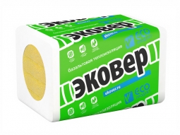 Базальтовый утеплитель Эковер Лайт 45 1000х600х50 / 12 пл.