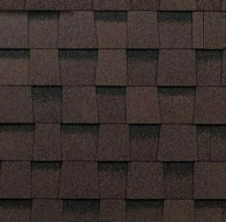 Гибкая черепица Shinglas Фазенда коричневый
