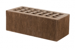 Кирпич лицевой керамический Коричневый Бархат