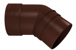 Колено трубы Vinyl-On 45 градусов Кофе
