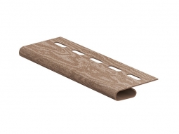 Завершающая планка Ю-Пласт Тимбер-Блок Кедр натуральный