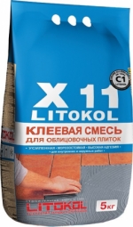 Клей Litokol X11 усиленный для плитки, 5кг
