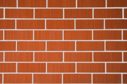 Кирпич лицевой керамический «Красный» «Бархат» пустотелый Евро 0.9НФ