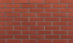 Кирпич лицевой керамический Красный «Сланец» пустотелый утолщенный
