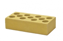 Кирпич лицевой силикатный Желтый Гранд